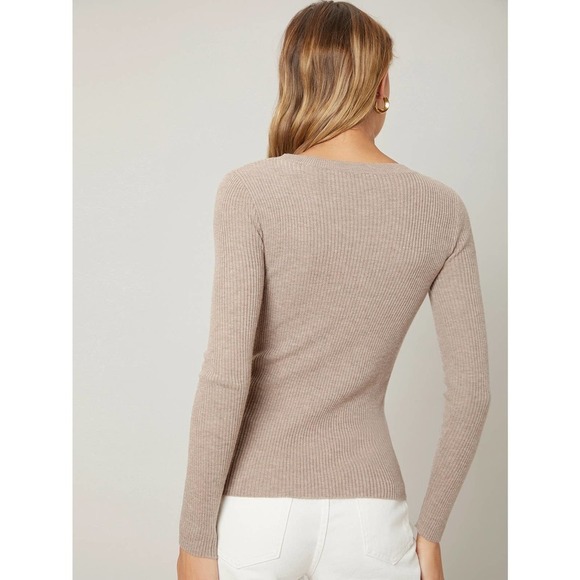 RECYCLED POLYESTER SLIM SWEATER business casual workwear black - Picture 4 of 13